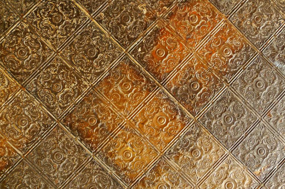 Tin ceiling tiles