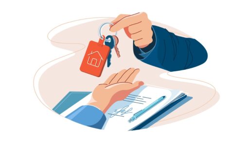 handing over keys