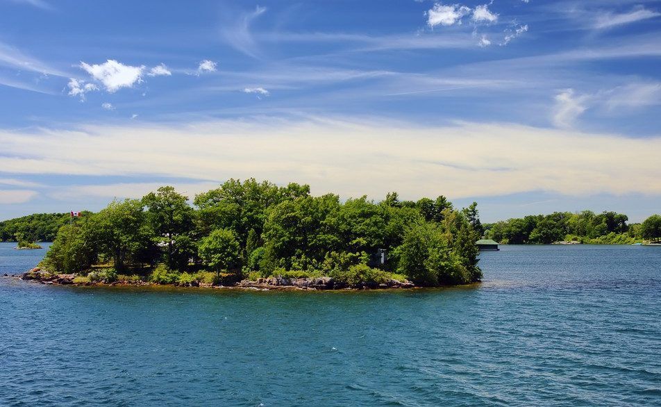 Thousand Islands National Park near Kingston, Ontario.