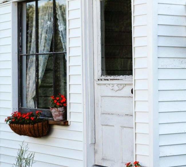 Exterior of renovated shed