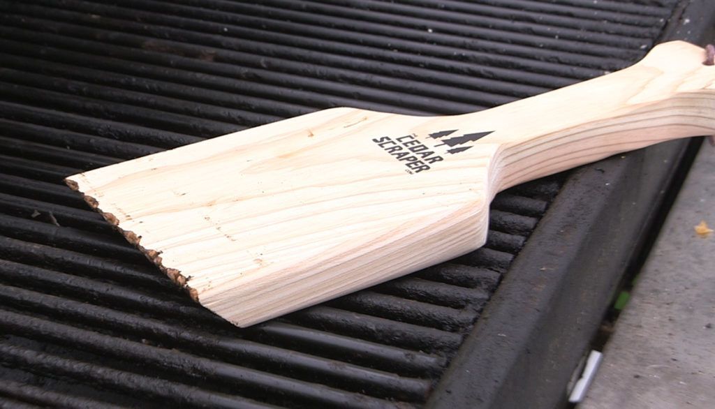 Safe BBQ brush