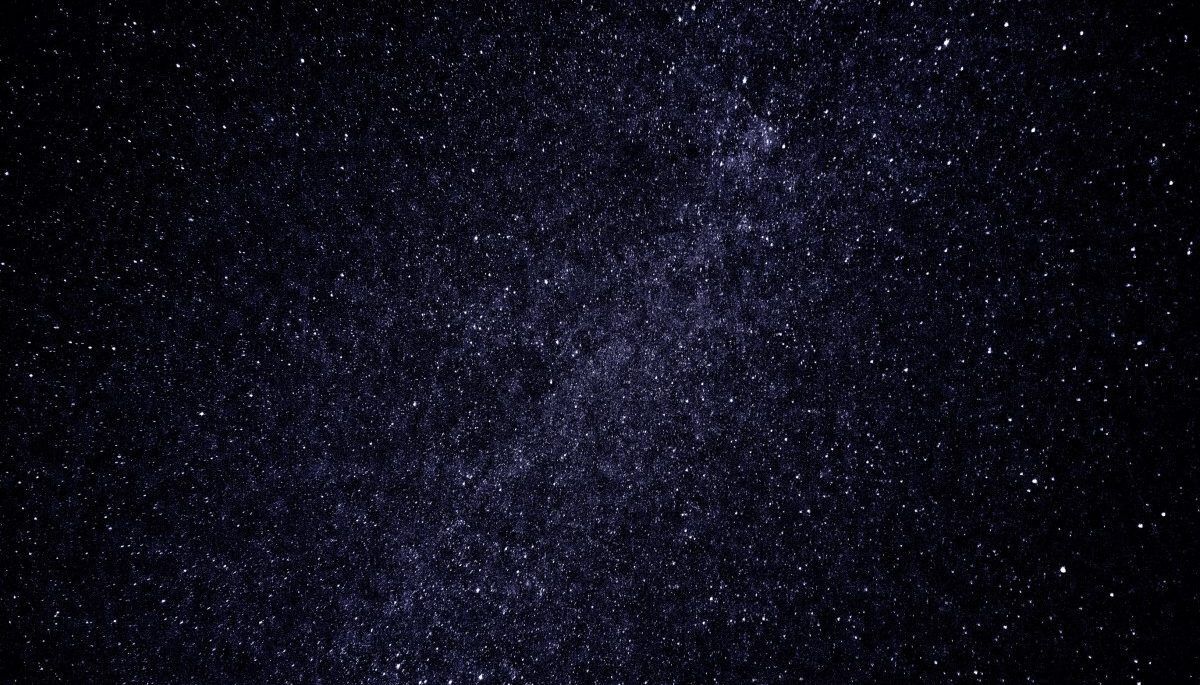 Starry night sky