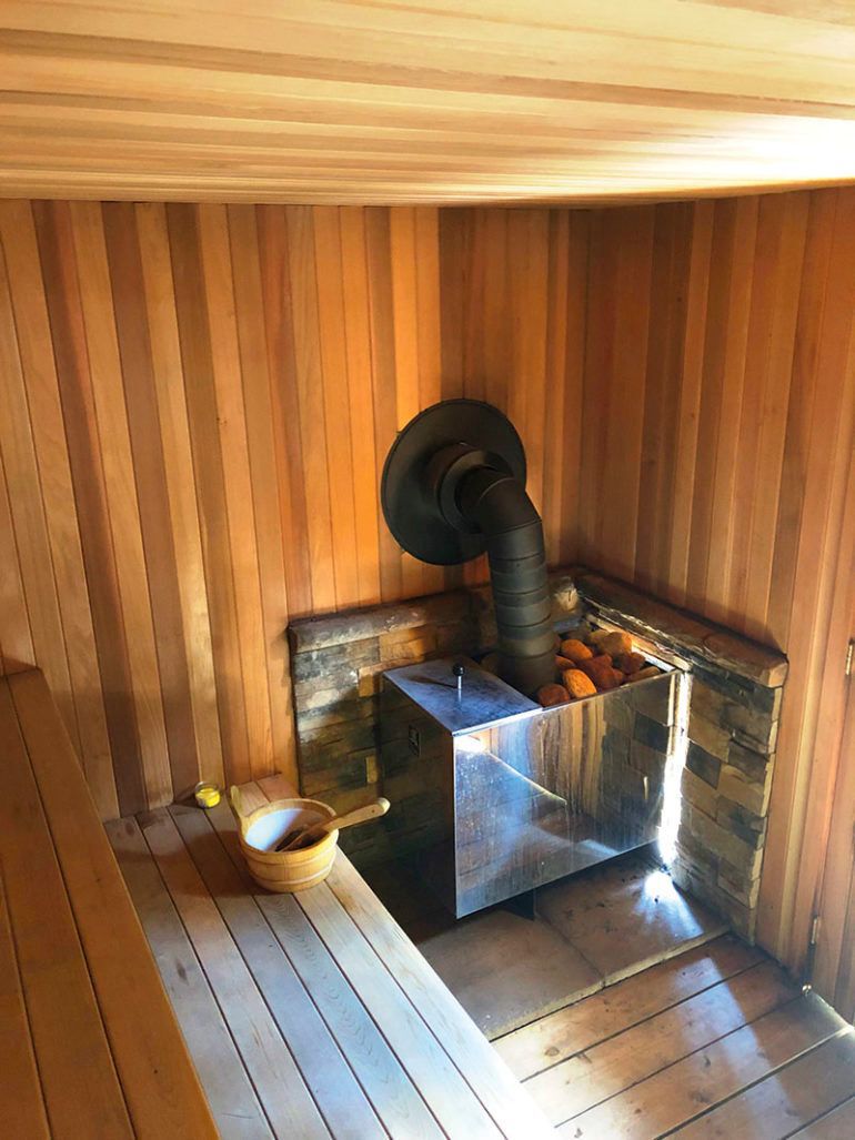 This awesome DIY floating sauna is something you would only see at the