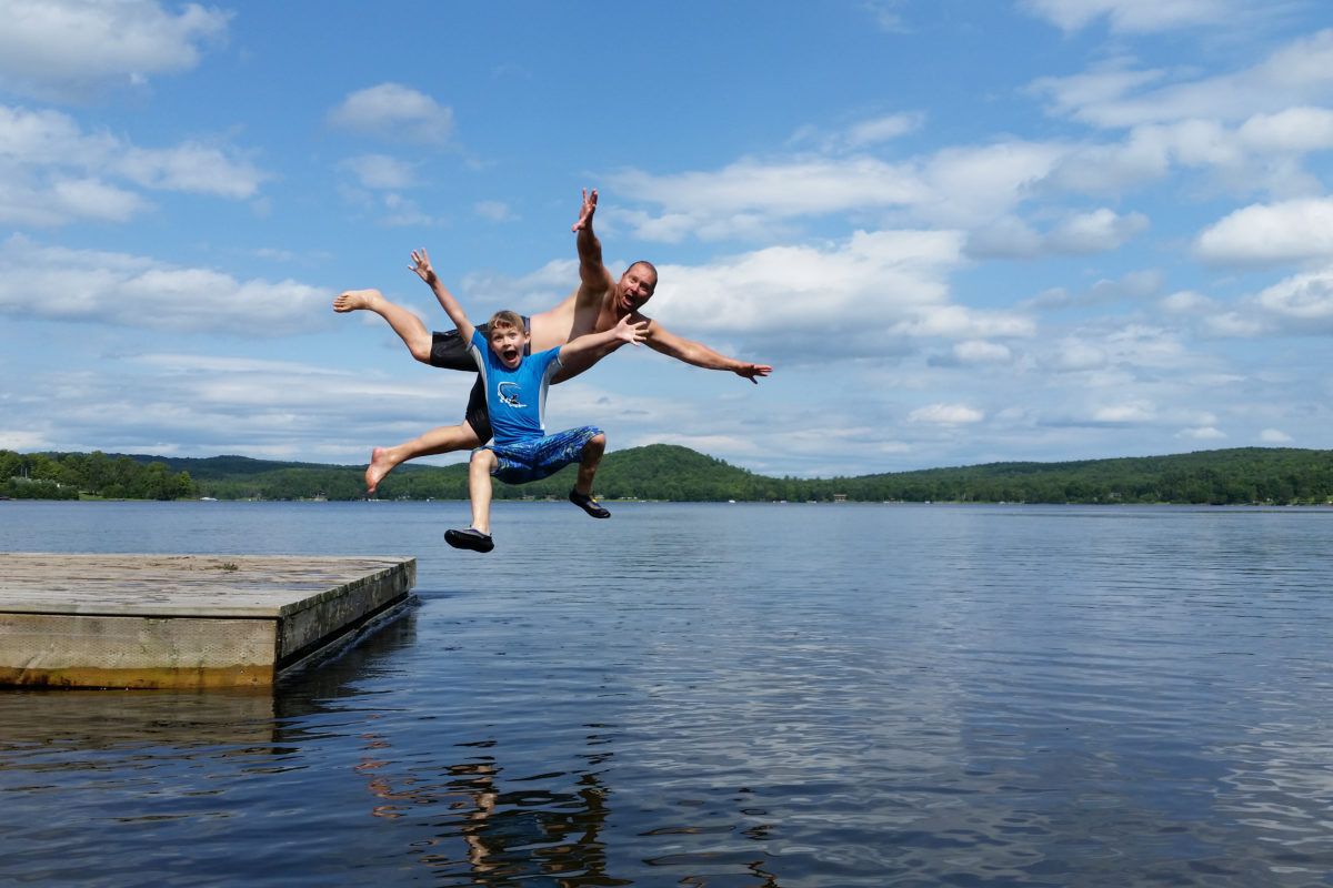 8 epic dock jumping photos Cottage Life