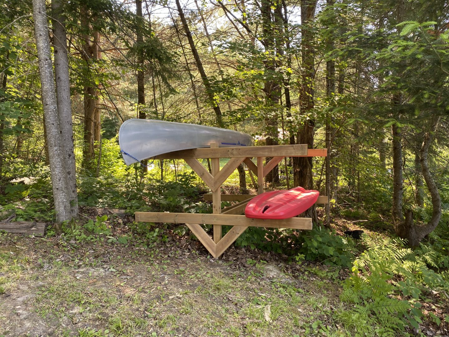 Build your own canoe rack for the cottage Cottage Life