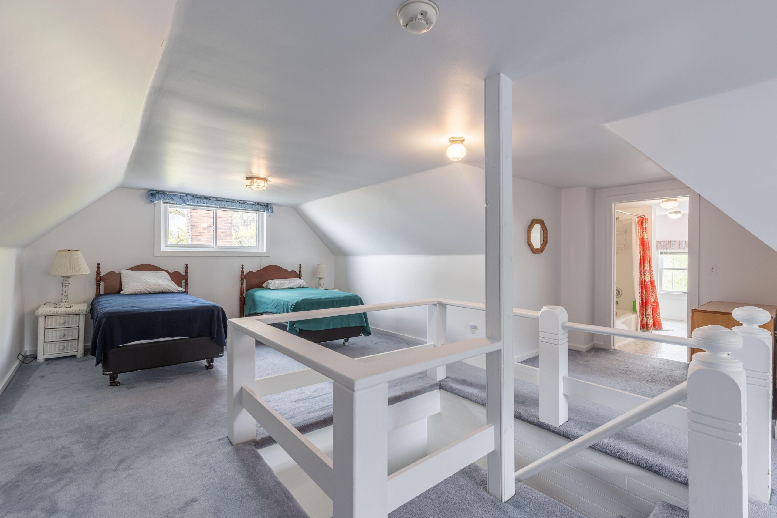 a loft area