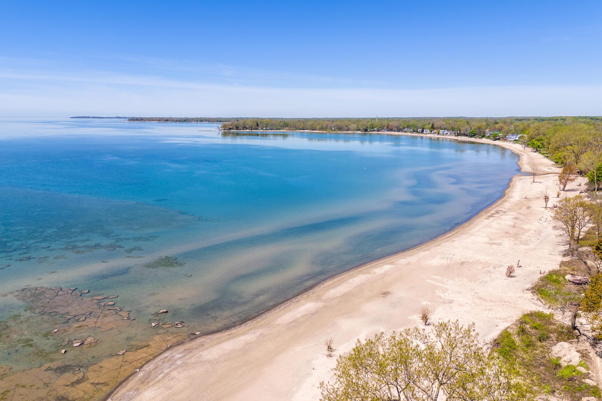 a pristine beach