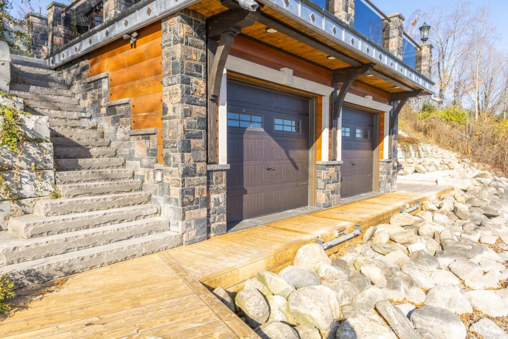 A double garage