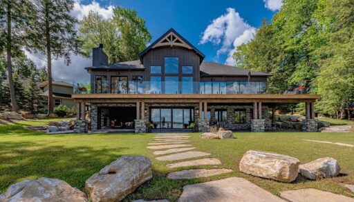 Exterior of cottage