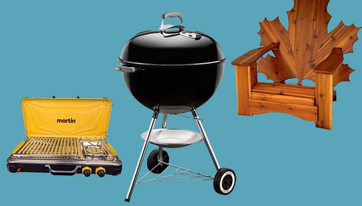 Montage of products