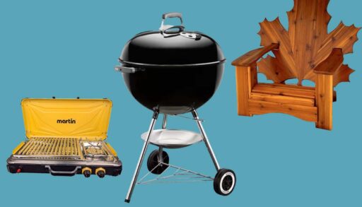 Montage of products
