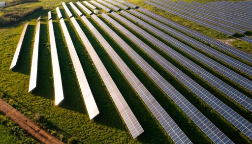 Solar panel garden