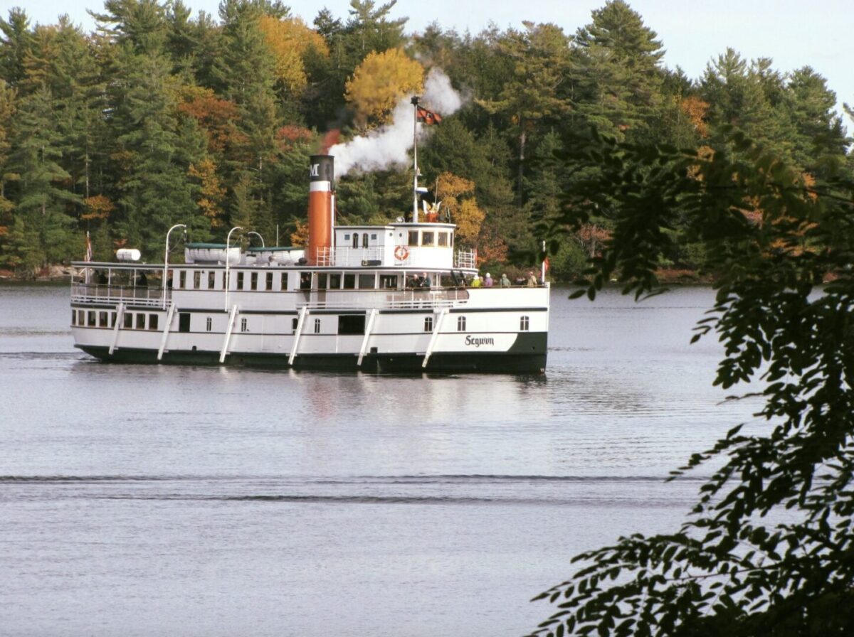 RMG Segwun sailing on Lake Muskoka
